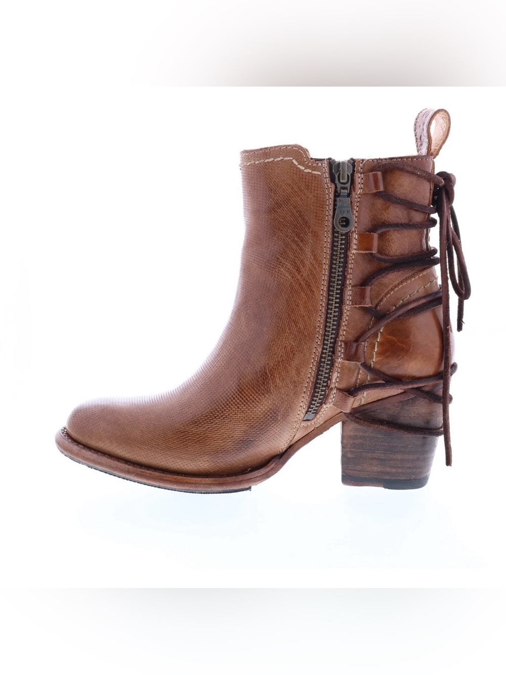 Bed Stu Blaire Leather Cobbler Series Boots, Tan, NWOT, Women’s Size 8.5 - Picture 3 of 11